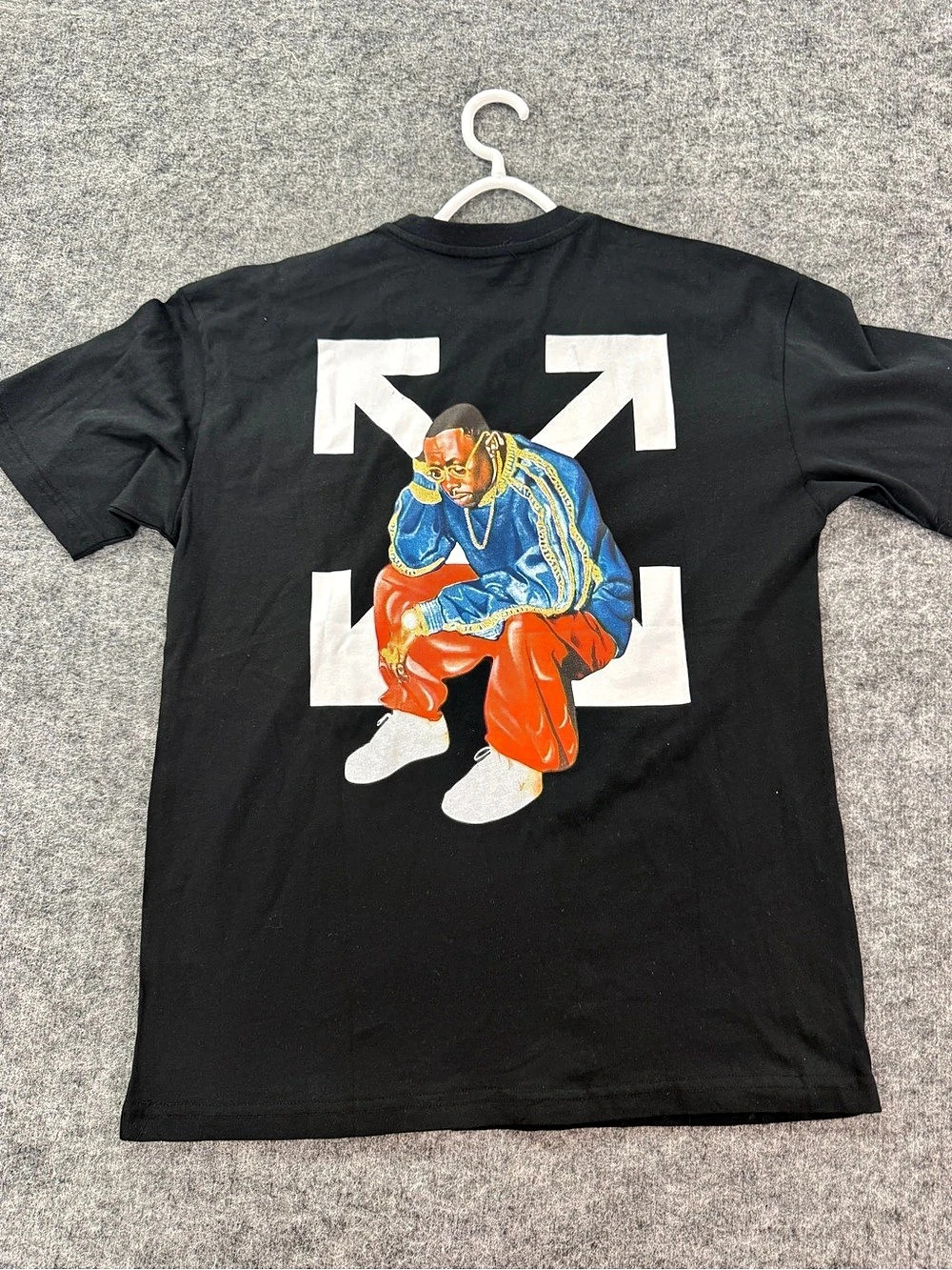 Off-White Shirt Mens Large Tee Caravaggio Saint Jerome A12